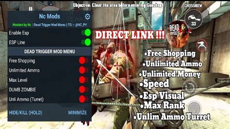 Dead Trigger v2.1.0 Latest Mod Menu ! .